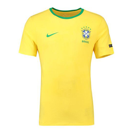 Maglia Allenamento Brasil 2018 Giallo - Clicca l'immagine per chiudere